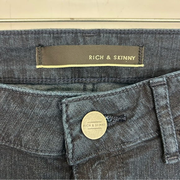 Rich & Skinny Marilyn Skinny Fit Denim Jeans in Carly Blue  Size 29 - Picture 7 of 11